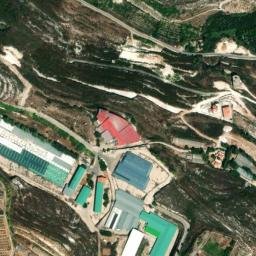 Satellite imagery of Tell Chqîf el Ahmar, LB