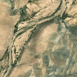 Satellite imagery of Pushtah-ye Mīrzā Fōlād, AF