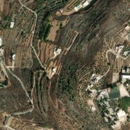 Satellite imagery of Tell el Aghbar, LB