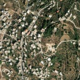 Satellite imagery of Tell el Aghbar, LB