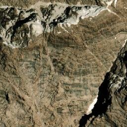 Satellite imagery of Kōh-e Bādām, AF