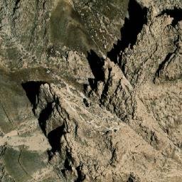 Satellite imagery of Kōh-e Bādām, AF