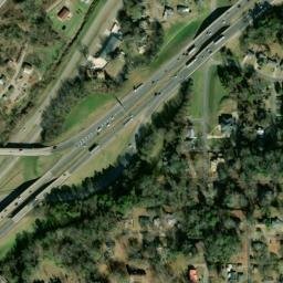 Satellite imagery of Flint Ridge, US