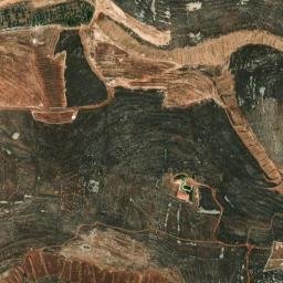 Satellite imagery of Tell el Qraïné, LB