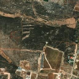 Satellite imagery of Tell el Qraïné, LB