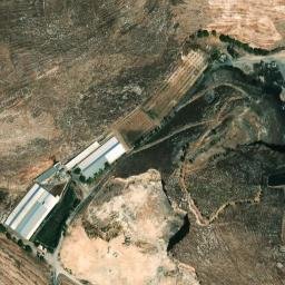 Satellite imagery of Tell el Qraïné, LB