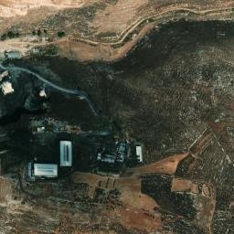 Satellite imagery of Tell el Qraïné, LB
