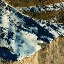 Satellite imagery of Kōh-e Zāb, AF