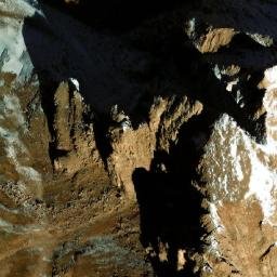 Satellite imagery of Asp-e Kōr, AF