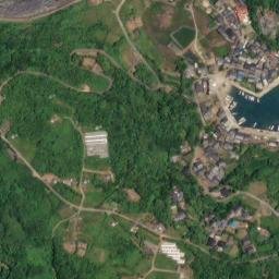 Satellite imagery of Shiroiwano-hana, JP