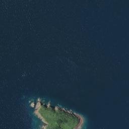 Satellite imagery of Aka-hana, JP