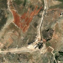 Satellite imagery of Qalaat el Kharâyeb, LB
