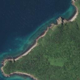 Satellite imagery of Aka-hana, JP