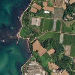Satellite imagery of Mezeno Saki, JP