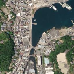 Satellite imagery of Hirado Castle, JP