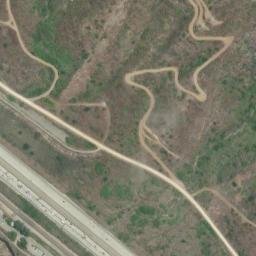 Satellite imagery of San Onofre Bluffs, US