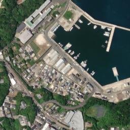 Satellite imagery of Hirado Castle, JP