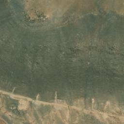 Satellite imagery of Jabal Badrān, SY