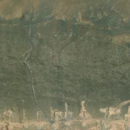 Satellite imagery of Jabal Badrān, SY