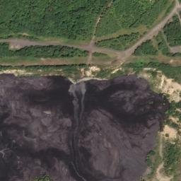 Satellite imagery of New Slope Mine, US