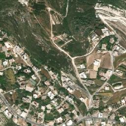 Satellite imagery of Jebel el Aajîz, LB