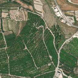 Satellite imagery of Jebel el Aïn, LB