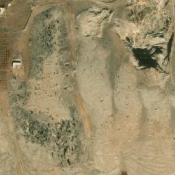 Satellite imagery of Maqāţi‘ ar Raşāşī, SY