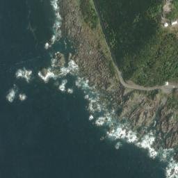 Satellite imagery of Muroto Misaki, JP