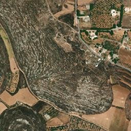 Satellite imagery of Aard el Mrâhât, LB