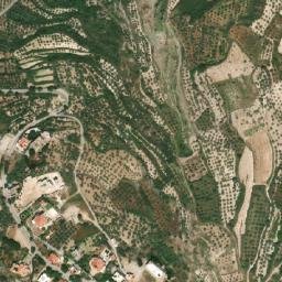 Satellite imagery of Er Râs, LB
