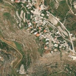 Satellite imagery of Er Râs, LB
