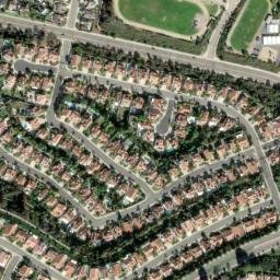 Satellite imagery of Santa Sinforosa Ridge, US