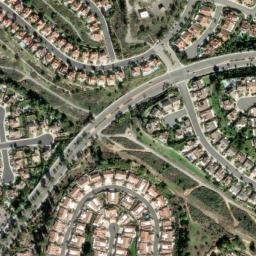 Satellite imagery of Santa Sinforosa Ridge, US
