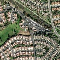 Satellite imagery of Santa Sinforosa Ridge, US