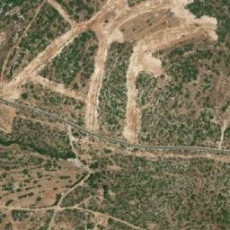 Satellite imagery of El Qasr el Ahmar, LB