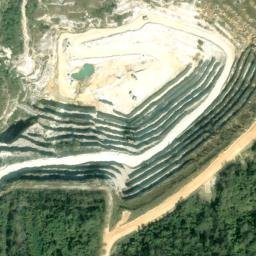 Satellite imagery of Marble City Quarry, US