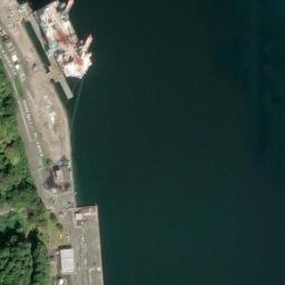 Satellite imagery of Akasaki-hana, JP