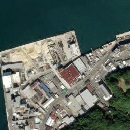 Satellite imagery of Hitsukushi-hana, JP