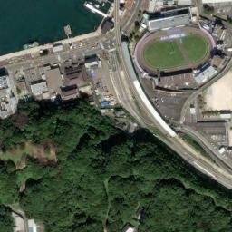 Satellite imagery of Hitsukushi-hana, JP