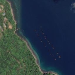 Satellite imagery of Shiraki-hana, JP