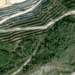 Satellite imagery of Alabama Marble Quarry, US