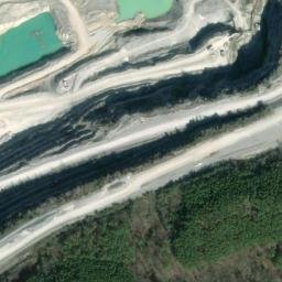 Satellite imagery of Calera Quarry, US