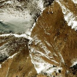 Satellite imagery of Kōh-e Bād Āsyāb, AF