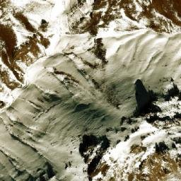 Satellite imagery of Kōh-e Shākhsang, AF