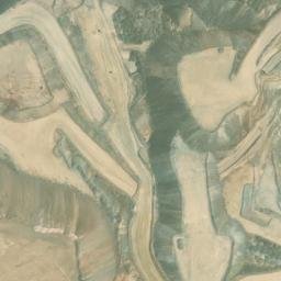 Satellite imagery of Glamis Pit, US