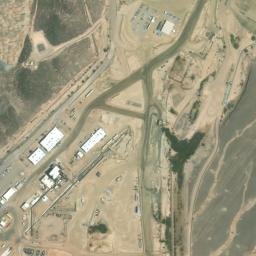 Satellite imagery of Glamis Pit, US