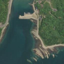 Satellite imagery of Hikkake Zaki, JP