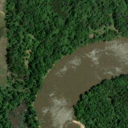 Satellite imagery of Steeles Bluff, US