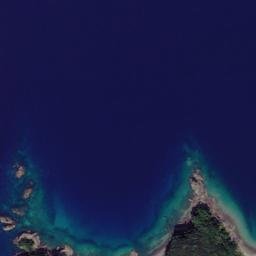 Satellite imagery of Tsubute-zaki, JP