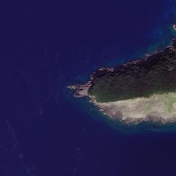 Satellite imagery of Tsubute-zaki, JP